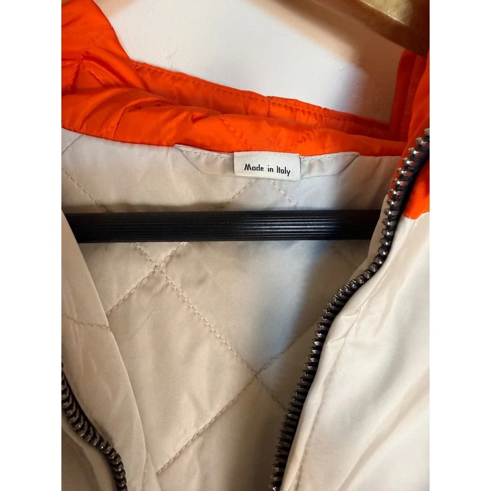 Gucci Mens Colorblock GG Monogram Hooded Windbreaker Jacket Size 50 IT Blue